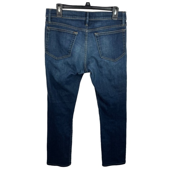 Frame | Blue Sierra Wash L’Homme Skinny Slim Leg Jeans - Picture 4 of 10